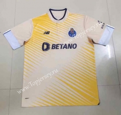 2022-2023 Porto Away Yellow Thailand Soccer Jersey AAA-HR