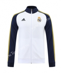 2022-2023 Real Madrid White Thailand Soccer Jacket -LH