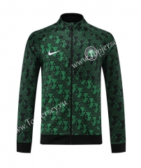 2022-2023 Nigeria Green Thailand Soccer Jacket -LH