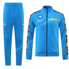 2022-2023 Napoli Blue Thailand Soccer Jacket Uniform-LH