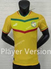Player Version 2022-2023 Special Version Senegal Yellow Thailand Soccer Jersey AAA-888