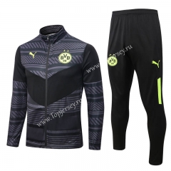 2022-2023 Borussia Dortmund Black Thailand Soccer Jacket Uniform-815