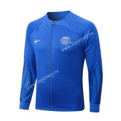 2022-2023 Paris SG Camouflage Blue Thailand Soccer Jacket-815