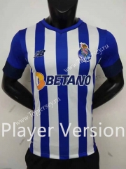 Player Version 2022-2023 Porto Home Blue&White Thailand Soccer Jersey AAA-2273