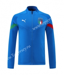 2022-2023 Italy Camouflage Blue Thailand Soccer Jacket-LH