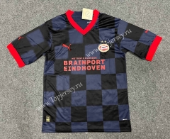 2022-2023 PSV Eindhoven Away Blue&Black Thailand Soccer Jersey AAA-GB