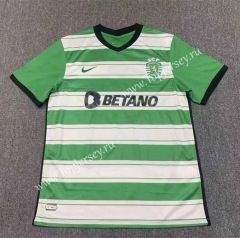 2022-2023 Sporting Clube de Portugal Home White and Green Thailand Soccer Jersey AAA-512