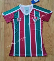 2022-2023 Fluminense de Feira Home Red&Green Women Thailand Soccer Jersey AAA-708