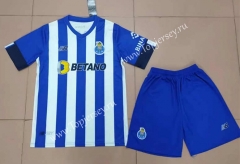 2022-2023 Porto Home Blue&White Soccer Uniform-718