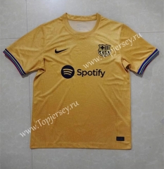(S-4XL) 2022-2023 Barcelona Earth-Yellow Thailand Soccer Jersey AAA-403