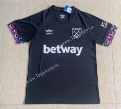 （S-4XL）2022-2023 West Ham United Away Royal Blue Thailand Soccer Jersey AAA