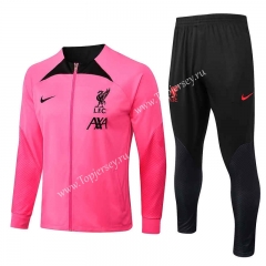 2022-2023 Liverpool Pink Thailand Soccer Jacket Uniform-815