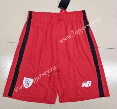 2022-2023 Athletic Bilbao Home Red Thailand Soccer Shorts-2886