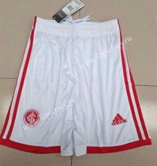 2022-2023 Brazil SC Internacional Home White Thailand Soccer Shorts-2886
