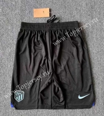 2022-2023 Atletico Madrid Away Black Thailand Soccer Shorts-6794