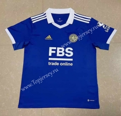 (S-4XL)2022-2023 Leicester City Home Blue Thailand Soccer Jersey AAA-809