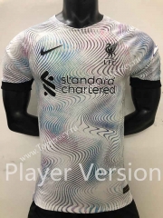 Player Version 2022-2023 Liverpool Away White Thailand Soccer Jersey AAA-SJ
