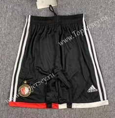2022-2023 Feyenoord Rotterdam Home Black Thailand Soccer Shorts-6794