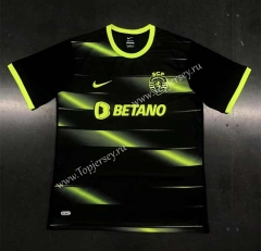 2022-2023 Sporting Clube de Portugal Away Black Thailand Soccer Jersey AAA-HR