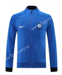 2022-2023 Inter Milan Camouflage Blue Thailand Soccer Jacket -LH