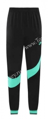Nike Black&Laker Blue Thailand Soccer Jacket Long Pants-LH