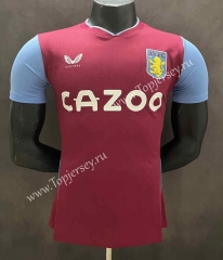 Player Version 2022-2023 Special Version Aston Villa Red Thailand Soccer Jersey AAA-GB