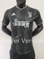 Player Version 2022-2023 Juventus Away Black Thailand Soccer Jersey AAA-2273