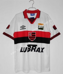 Retro Version 1995 Flamengo Away White Thailand Soccer Jersey AAA-C1046