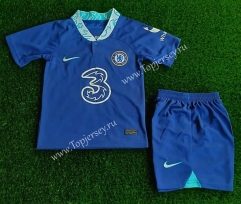 2022-2023 Chelsea Home Blue Soccer Uniform