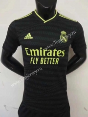 Player Version 2022-2023 Real Madrid 2nd Away Black Thailand Soccer Jersey AAA-2773