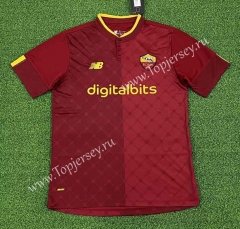 (S-4XL) 2021-2022 Roma Home Red Thailand Soccer Jersey AAA-403