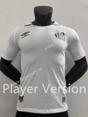 Player Version 2022-2023 Santos FC Home White Thailand Soccer Jersey AAA-2016