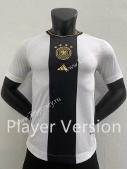 Player Version 2022-2023 Germany Home White Thailand Soccer Jersey AAA-2016