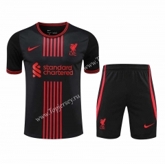 2022-2023 Liverpool Black Thailand Soccer Uniform-418