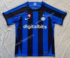 （S-4XL）2022-2023 Inter Milan Home Blue&Black Thailand Soccer Jersey AAA-4952