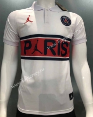 2022-2023 Paris SG  White Thailand Polo Uniform-2044