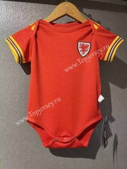 2022-2023 Wales Home Red Baby Uniform-CS