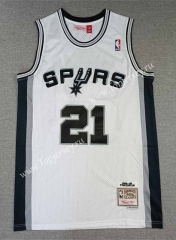 San Antonio Spurs White #21 NBA Jersey-1380