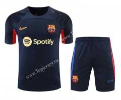 2022-2023 Barcelona Royal Blue Thailand Soccer Uniform-418