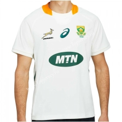 2022-2023 South Africa Away White Thailand Rugby Jersey