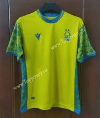 2022-2023 Nottingham Forest Away Yellow Thailand Soccer jersey AAA-7T
