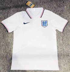 2022-2023 England White Thailand Polo Shirt-2044
