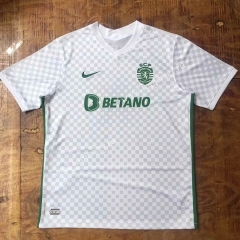 2022-2023 Sporting Clube de Portugal 2nd Away White Thailand Soccer Jersey AAA-HR