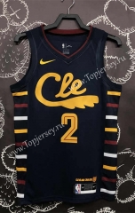 Cleveland Cavaliers Black #2 NBA Jersey-311