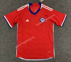 2022-2023 World Cup Chile Home Red Thailand Soccer Jersey AAA-5526