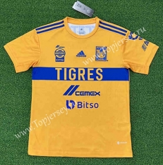 ( S-4XL ) 2022-2023 Tigres UANL Home Yellow Thailand Soccer Jersey AAA-403