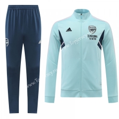 2022-2023 Arsenal Light Green Thailand Soccer Jacket Uniform -LH