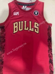 Chicago Bulls Red NBA Jersey-1308