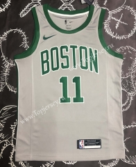 Boston Celtics Gray #11 NBA Jersey-311