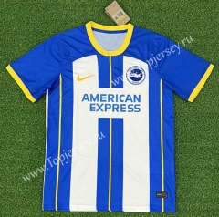 ( S-4XL ) 2022-2023 Brighton & Hove Albion Home Blue&White Thailand Soccer Jersey AAA-403